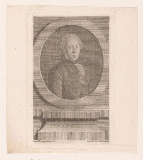 Portrait of Isaak Iselin