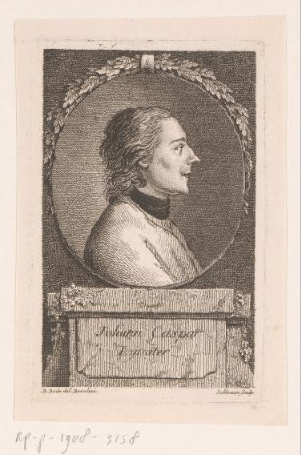 Portrait of Johann Kaspar Lavater