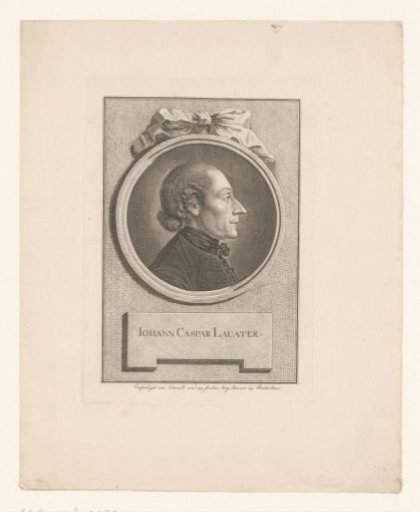 Portrait of Johann Caspar Lavater