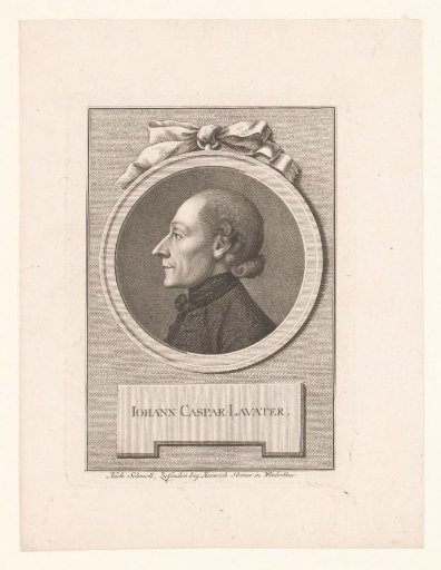 Portrait of Johann Caspar Lavater