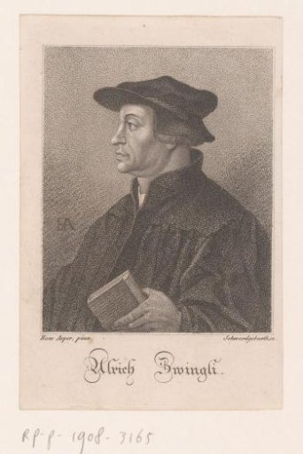 Portrait of Ulrich Zwingli