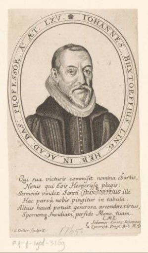 Portrait of Johannes Buxtorf the Elder
