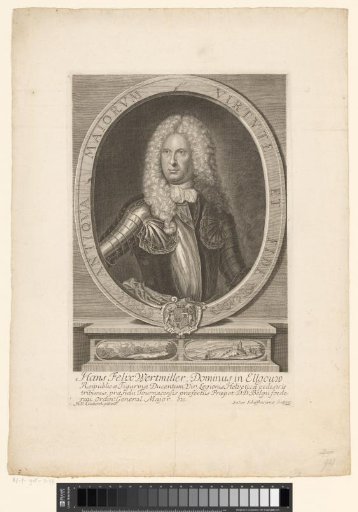 Portrait of Hans Felix Werdmüller