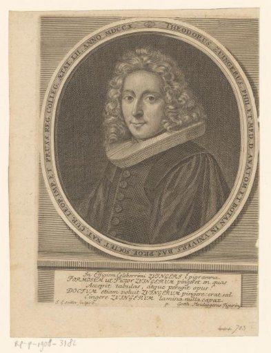 Portrait of Theodor Zwinger