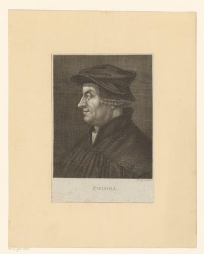Portrait of Ulrich Zwingli