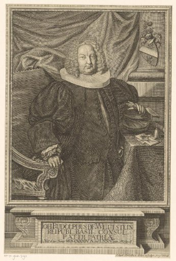 Portrait of Johann Rudolf Wettstein