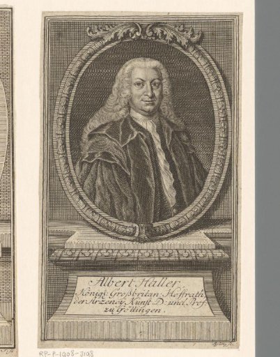 Portrait of Albrecht Haller