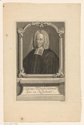 Portrait of Jean-Frédéric Ostervald