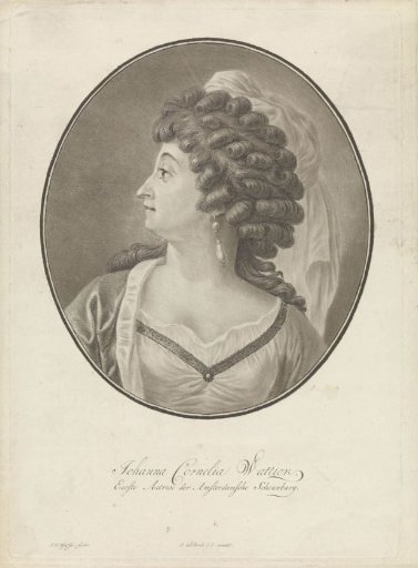 Portrait of Johanna Cornelia Wattier