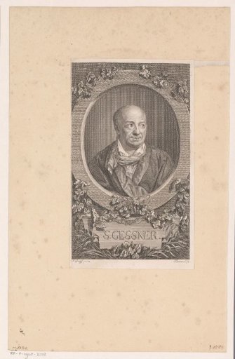 Portrait of Salomon Gesner