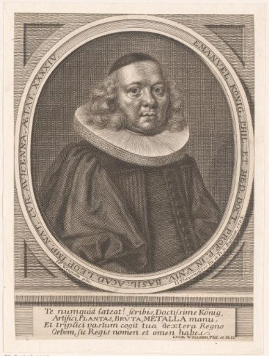 Portrait of Emanuel König