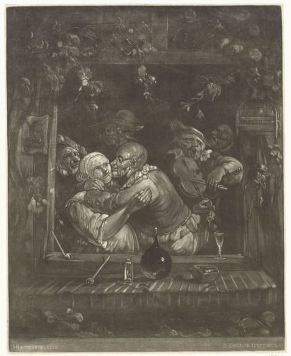 Merry Company at a Window