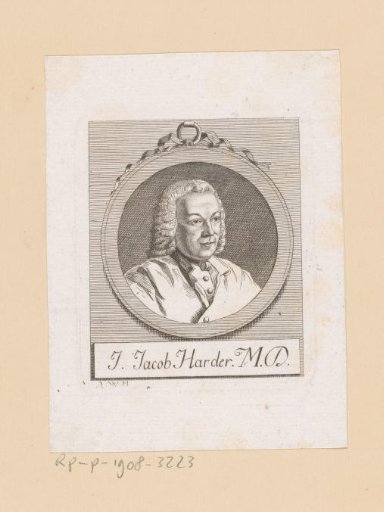 Portrait of Johann Jakob Harder