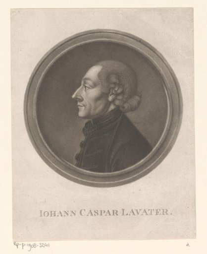 Portrait of Johann Caspar Lavater
