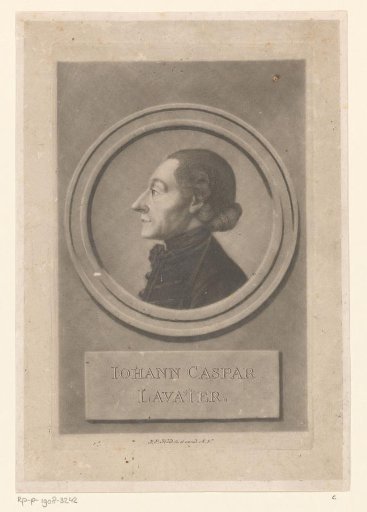Portrait of Johann Caspar Lavater
