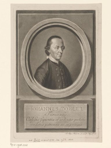 Portrait of Johann Tobler