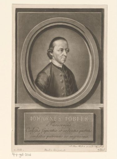 Portrait of Johann Tobler