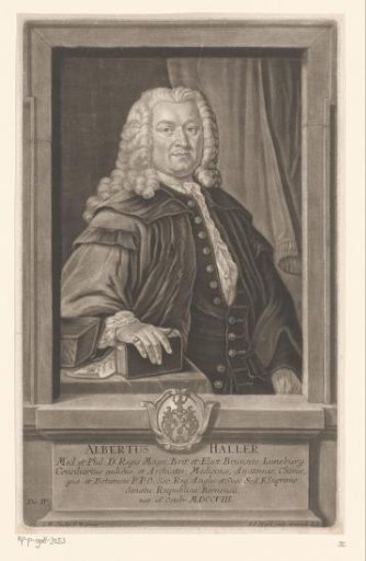 Portrait of Albrecht Haller