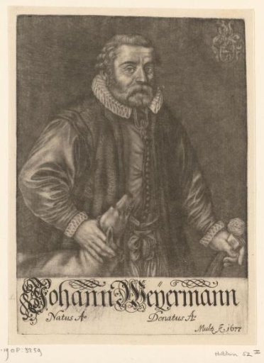 Portrait of Johann Weyermann