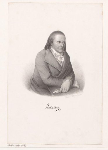 Portrait of Johann Heinrich Pestalozzi