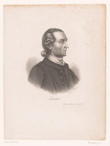 Portrait of Johann Kaspar Lavater