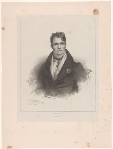 Portrait of Gaspare Spontini