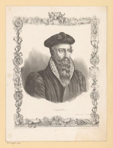 Portrait of John Calvin