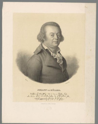 Portrait of Johannes von Müller