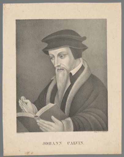 Portrait of John Calvin
