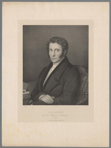 Portrait of Heinrich Locher-Zwingli