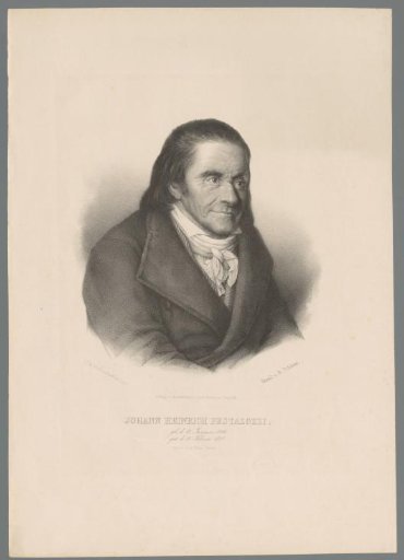 Portrait of Johann Heinrich Pestalozzi
