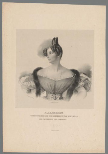 Portrait of Alexandrine, Grand Duchess of Mecklenburg-Schwerin