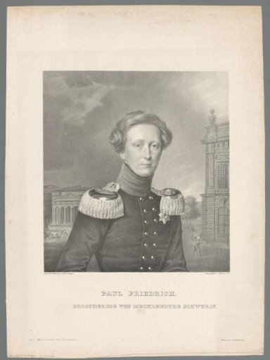 Portrait of Paul Friedrich, Grand Duke of Mecklenburg-Schwerin