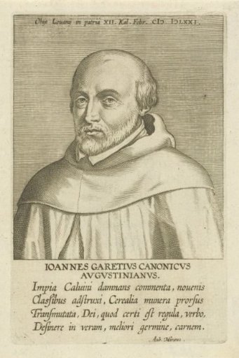 Portrait of Johannes Garet