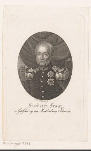 Portrait of Frederick Francis I, Grand Duke of Mecklenburg-Schwerin