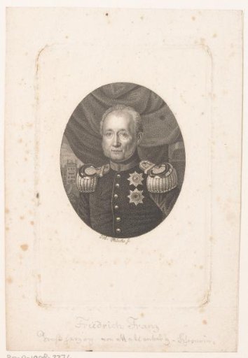 Portrait of Frederick Francis I, Grand Duke of Mecklenburg-Schwerin
