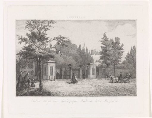 Entrance to Artis, Amsterdam