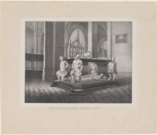 Monument for Engelbrecht II, Count of Nassau-Dillenburg-Breda, 1504
