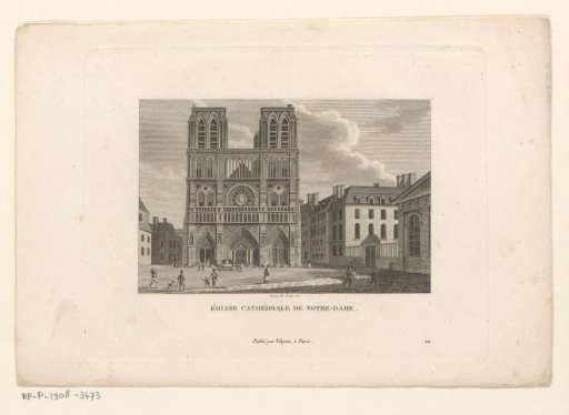 View of Notre-Dame de Paris