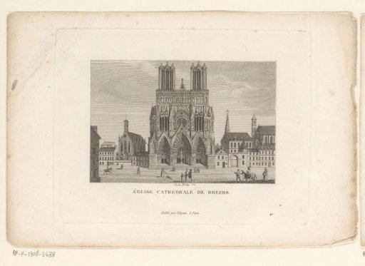 View of the Cathedral of Reims
