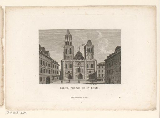 View of the Cathedral of Saint-Denis