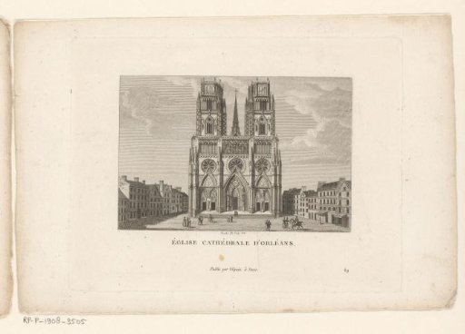 View of the Cathedral of Orléans