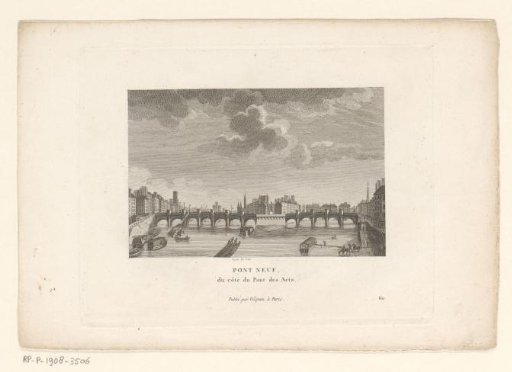 View of the Pont Neuf in Paris