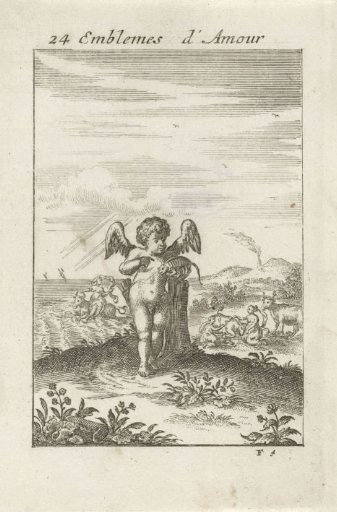 Cupid with a Chameleon
