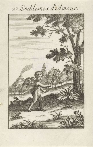 Cupid with a Caduceus