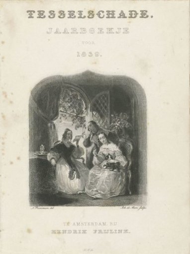 Title page for: Tesselschade. Yearbook for 1839