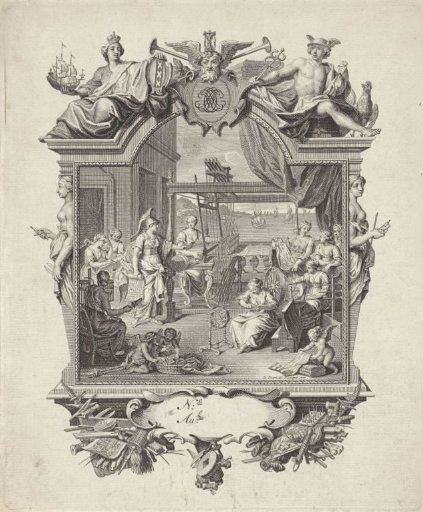 Minerva leads a weaving
