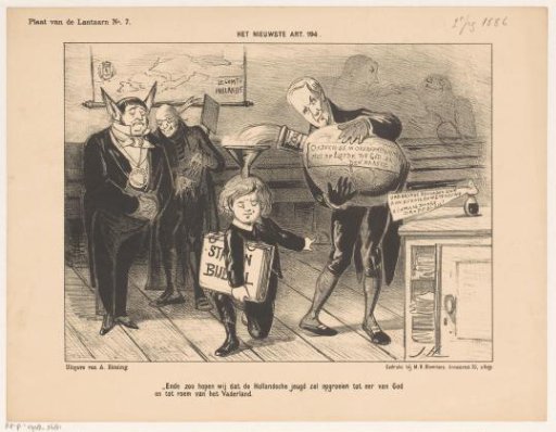 Caricature on the new bill article 194