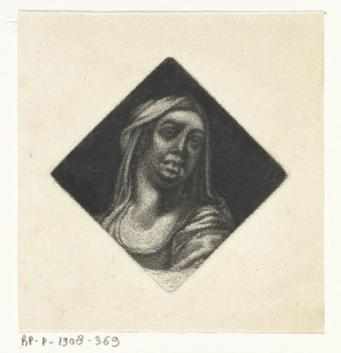Bust of a veiled woman