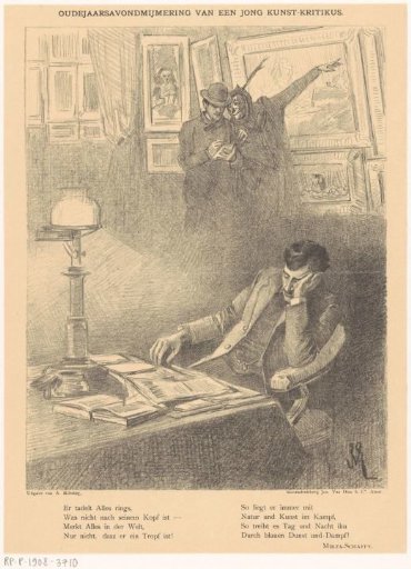 New Year's Eve Reverie of a Young Art Critic
